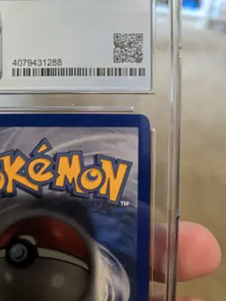 Pokemon Raikou Gold Star EX Holo Rare Card #114 Unseen Forces CGC 9 Mint - Image 4