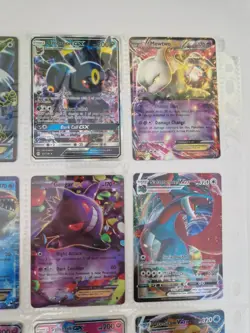 Pokemon GX/EX/VMAX Holo Bundle (9 Cards) Rayquaza & Gengar EX (PRXY Fan Display) - Image 3