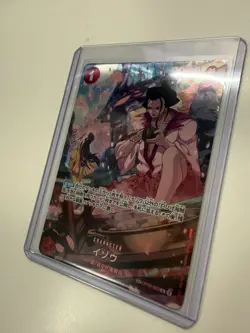 Izo OP03-003 (SP Full Art) Common 500 Years in the Future ONE PIECE Card Japan - Image 2