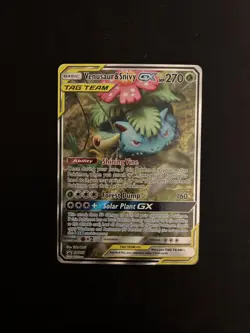 Venusaur & Snivy GX #SM229 (SM: Promo Cards) - Pokemon TCG-Black Star Promo-M/NM - Image 1