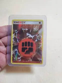 Fighting Energy 110/110 Holon Phantoms Holo LP Pokemon Card - Image 1