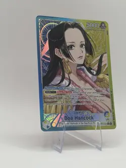 One Piece Bandai Boa Hancock Leader Card OP14-041 Special Holo English - Image 2