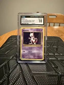 Mewtwo Pokemon (2023) Trading Card Game Classic - 014/034 Holo CGC GEM MINT 10 - Image 1