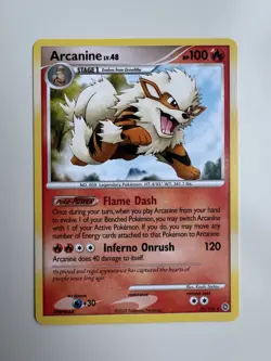 Arcanine 22/132 Secret Wonders Regular Rare Pokemon Card TCG - Image 1