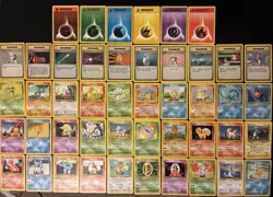 Base Set Pokemon Cards Bundle x 46 Good Condition 1999 WOTC - Image 2