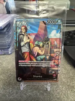 One Piece Shanks Leader PSA Promo Card Exclusive OP09-001 Sealed - Image 1