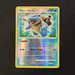 2007 Blastoise 2/132 Reverse Holo Rare Secret Wonders Pokemon Card - NM - Image 1