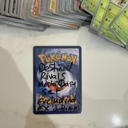 Pokemon TCG Destined Rivals Complete Base Set 165 Cards pack fresh - Image 3