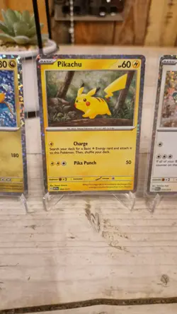 Pokemon McDonald's 2025 Pikachu, Dragonite And Drampa Cards NM - Image 3
