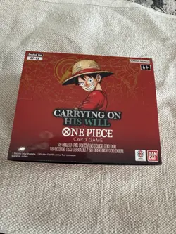 One Piece Card Game: Carrying On His Will (OP-13) Booster Box Unsealed - Image 1