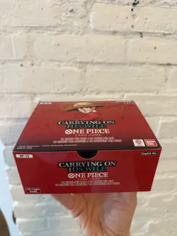 One Piece Card Game: Carrying On His Will (OP-13) Booster Box Unsealed - Image 3