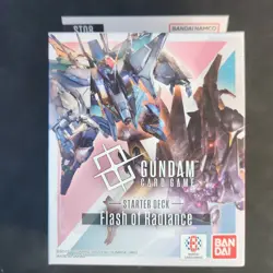 Gundam ST08 Starter Deck Flash of Radiance Sealed Box In Hand New Card Game TCG - Image 1