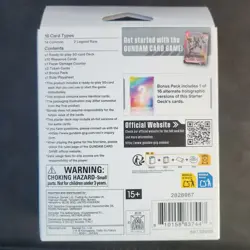 Gundam ST08 Starter Deck Flash of Radiance Sealed Box In Hand New Card Game TCG - Image 2