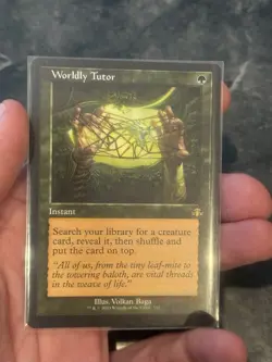 Worldly Tutor (Retro Frame) Dominaria Remastered Regular - Image 1
