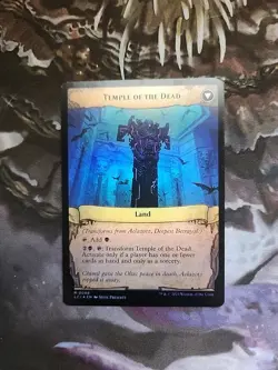 MTG NM Foil Aclazotz, Deepest Betrayal Temple Of The Dead, LCI - Image 2