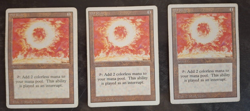 Color less- Rare - Revised - Sol Ring (3) - MTG - Image 1