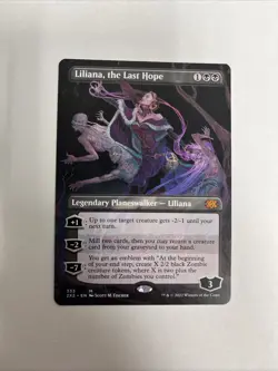 Liliana, The Last Hope Borderless Nonfoil Double Masters 2022 MTG - Image 1