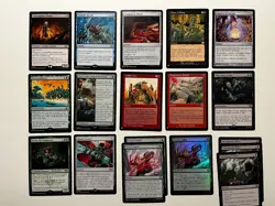 LOT of 50 MTG Rares & lists! DARN GOOD ONES TOO! Duskmourn, Phyrexia, Karlov - Image 2