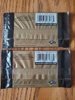 MAGIC THE GATHERING Lot of Two (2) LEGIONS Factory Sealed Booster Packs - Image 2