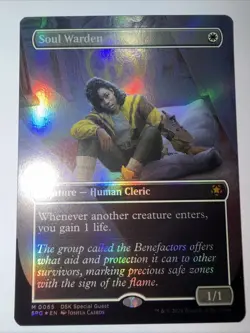 Soul Warden (Borderless) Special Guests Regular Near Mint Foil - Image 1
