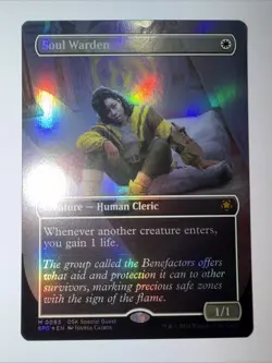 Soul Warden (Borderless) Special Guests Regular Near Mint Foil - Image 2