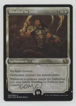 Shielded by Faith (foil) Magic: Signature Spellbook: Gideon SS2 #005 - Image 1