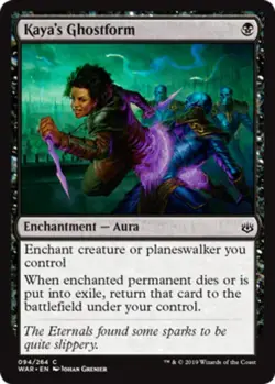 Near Mint x 1 Kaya's Ghostform - Foil War of the Spark - Image 1