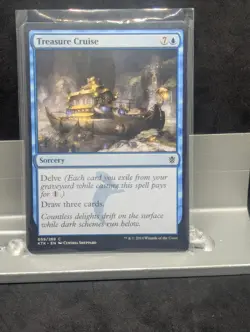 Treasure Cruise X4 NM Khans of Tarkir MTG Magic the gathering - Image 1