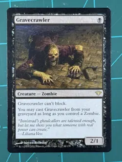 MTG Gravecrawler Dark Ascension Regular - Image 1