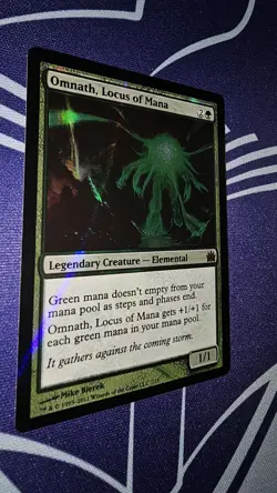 Omnath, Locus of Mana From the Vault: Legends Foil # 7 - Image 2