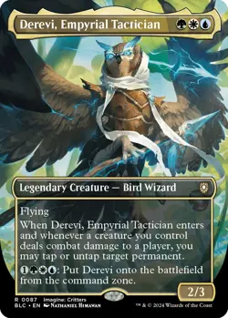 Derevi, Empyrial Tactician (Borderless) - 87 / English / Near Mint MTG - Image 1