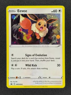 Eevee SWSH042 Pokemon Sword Shield Promo 2020 NM 🔥🔥🔥 - Image 1