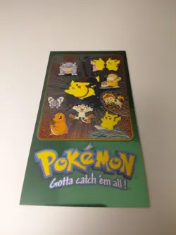 Pokemon Topps TV Animation Edition Series 2 Box Toppers 1 Of 5 LP - Image 1