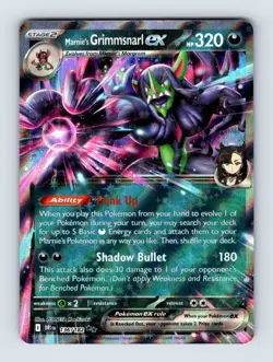 Marnie’s Grimmsnarl ex - Destined Rivals 136/182 - Double Rare - NM - Pokemon - Image 1