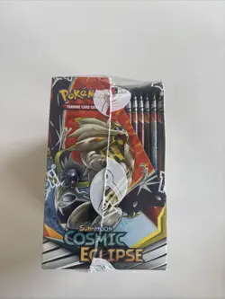 Pokemon Sun & Moon Cosmic Eclipse Display 36 Booster Sealed Eng - Image 4