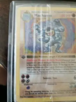Pokemon Machamp 8/102 1st Edition Holo Factory Sealed - Image 4