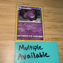 Pokemon Gengar Holo 085/202 Swsh01 Sword & Shield Holo Rare NM - Image 1