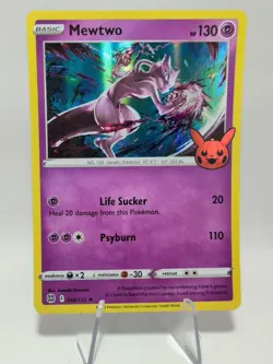 Mewtwo 056/172 Holo Rare Trick Or Trade 2022 Pokemon TCG - Image 1