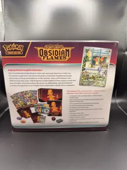 Pokemon Scarlet & Violet Obsidian Flames Pokemon Center Elite Trainer Box ETB PC - Image 3