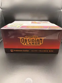 Pokemon Scarlet & Violet Obsidian Flames Pokemon Center Elite Trainer Box ETB PC - Image 5