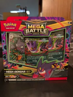 Pokemon TCG Mega Gengar ex Battle Deck - Factory Sealed Ready to Play Haunter IR - Image 1