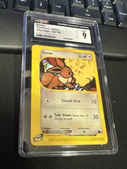 [CGC 9 MINT] 2003 Pokemon Skyridge Eevee #54 English 54/144 - Image 2
