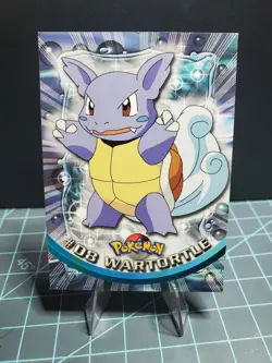 Topps Wartortle #08 TV Animation Edition Blue Label Pokemon Nonfoil - Image 1