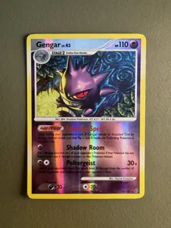 Pokemon Gengar Reverse Holo Rare Stormfront 18/100 - Image 1