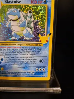 Pokemon Celebrations Blastoise 2/102 Classic Collection Holo Near Mint - Image 5
