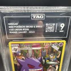 Gengar TG06/TG30 Pokemon Lost Origin Trainer Gallery Full Art Ultra Rare - TAG 9 - Image 2