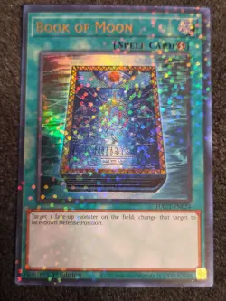 Yugioh Book of Moon HAC1-EN024 Duel Terminal Ultra Rare 1st Ed NM - Image 1