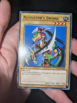Alligator's Sword - LDK2-ENJ08 - Common - 1st Edition - YuGiOh - Image 1