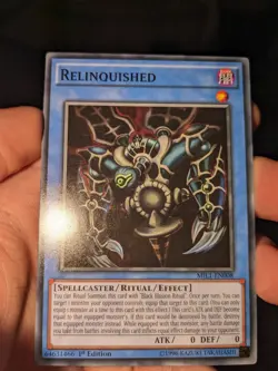 Relinquished - MIL1-EN008 - Common - 1st Edition - YuGiOh - Image 1
