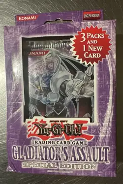 Yugioh Gladiator's Assault Special Edition Box Factory Sealed W/damage 53334595940 - Image 1